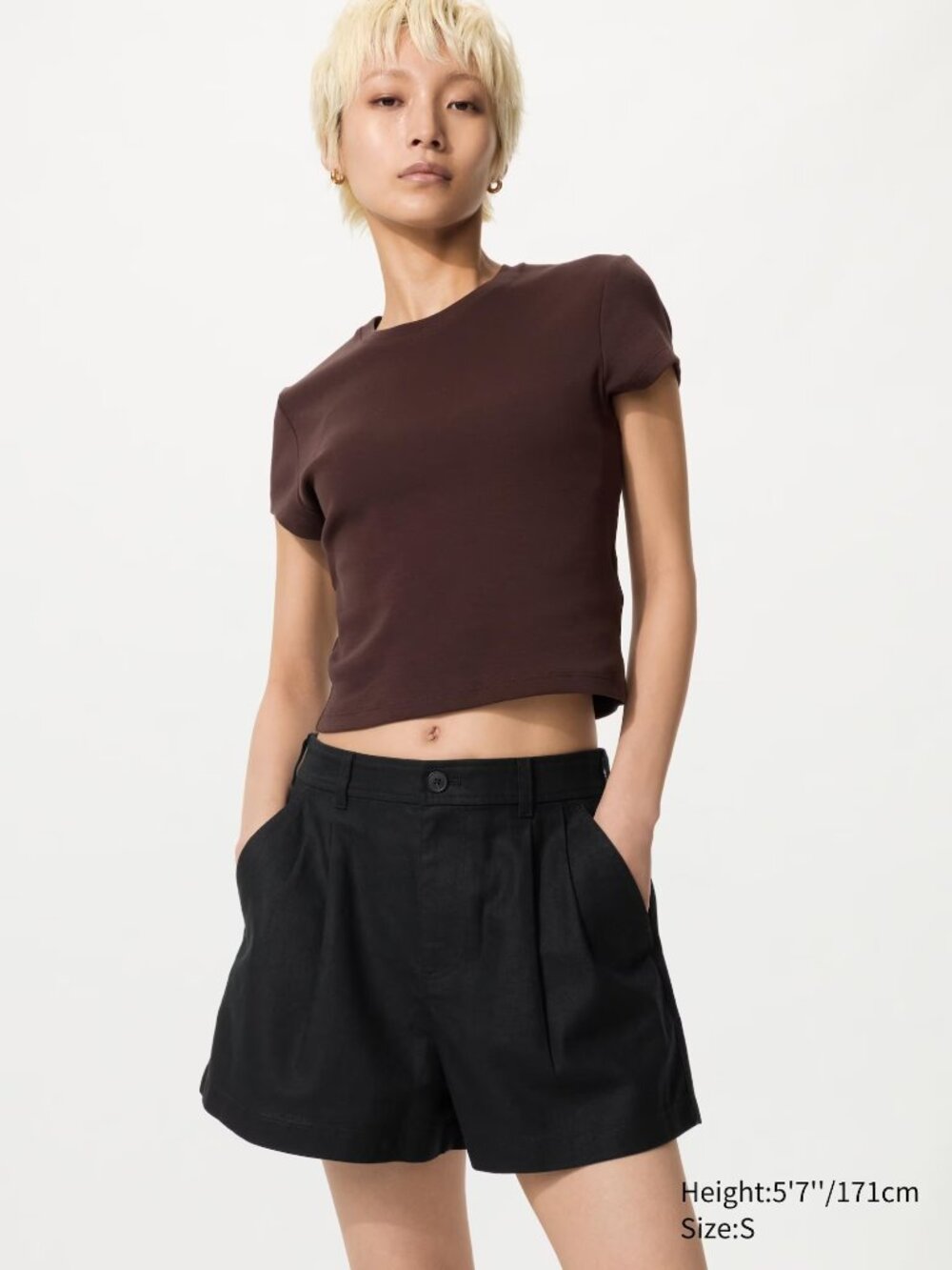NWT Linen Cotton Shorts